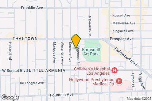 Map Image of the Property - Edgemont Court Apartments