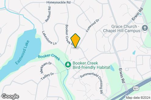 Map Image of the Property - Booker Creek - Students save up to 10%!