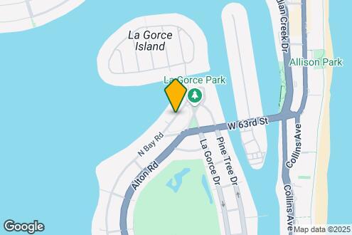 Map Image of the Property - 7910 Harbor Island Dr