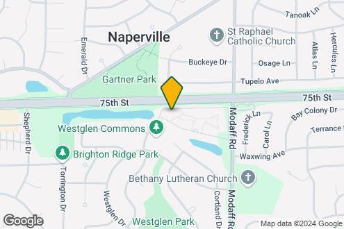 Map Image of the Property - The Ponds of Naperville