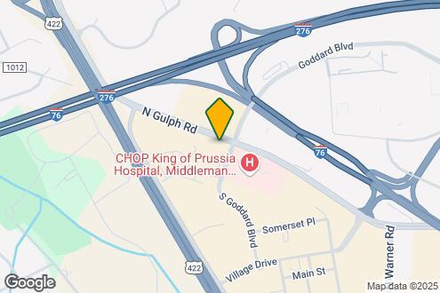 Map Image of the Property - AVE King of Prussia