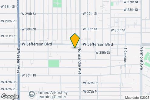 Map Image of the Property - 1419 W 35th St