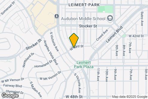 Imagen del Mapa de la Propiedad - Leimert Park Village