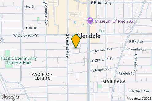 Map Image of the Property - Lomita Apartments