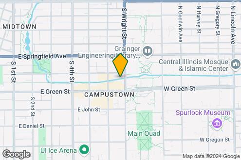 Imagen del Mapa de la Propiedad - Smile Student Living - 615 S Wright