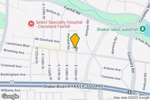 Map Image of the Property - Shakertowne Apartments