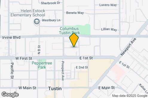 Map Image of the Property - 111 Tustin Plaza Apartments