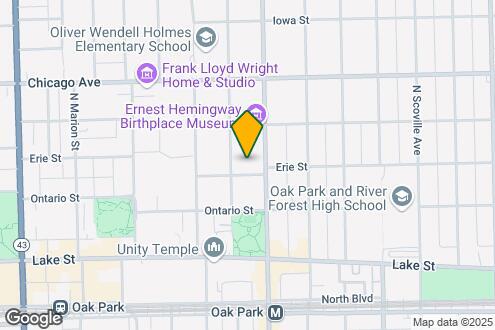 Map Image of the Property - 301-313 N. Oak Park Ave.