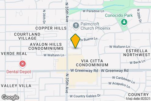 Map Image of the Property - West 35th Apartments