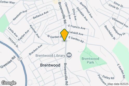 Map Image of the Property - 3310 Brownsville Rd