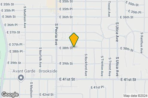 Map Image of the Property - 1406 E 38th St