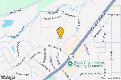 Map Image of the Property - Heights of Benbrook