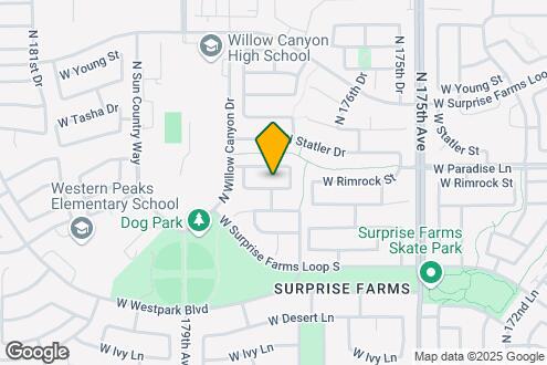 Map Image of the Property - 17746 W Rimrock St