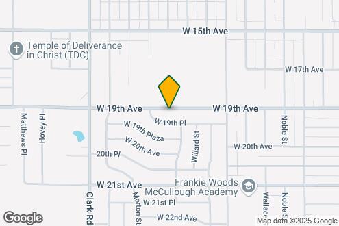 Map Image of the Property - 4141 W 19th Ave