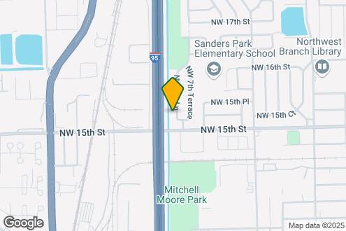 Map Image of the Property - 1525 NW 7th Ln