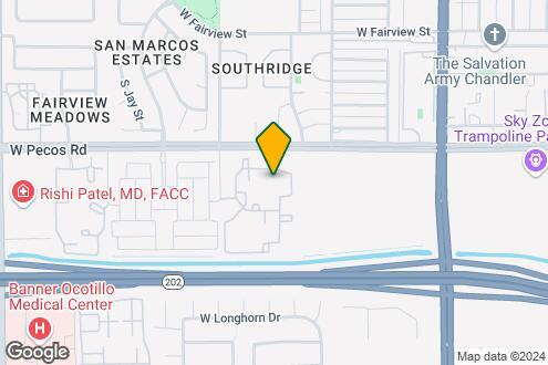 Map Image of the Property - Stonebridge Ranch Apartments