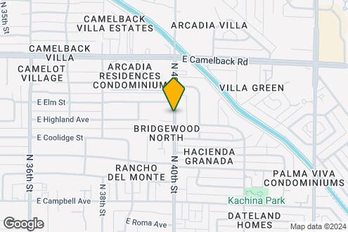 Map Image of the Property - 4700 N 40th St