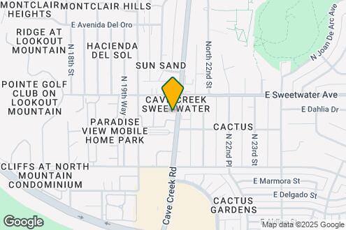 Map Image of the Property - Tides on Cave Creek