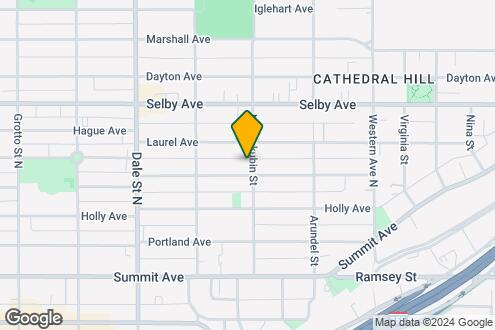 Imagen del Mapa de la Propiedad - 501 Ashland Ave - Heat Included