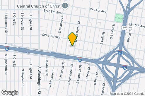 Map Image of the Property - 1712 S Van Buren St