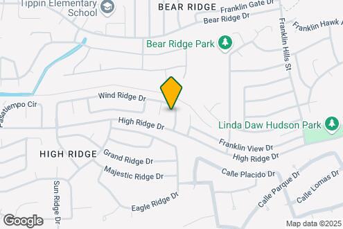 Map Image of the Property - 6511 Wind Ridge Dr