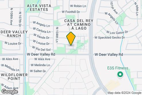 Map Image of the Property - 21926 N 103rd Ln