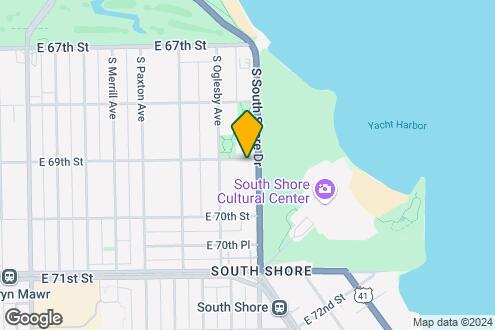 Map Image of the Property - 6900 S South Shore Drive