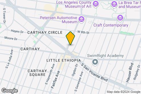 Map Image of the Property - Vinz on Fairfax