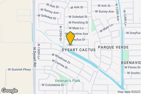 Map Image of the Property - 12825 W Sweetwater Ave