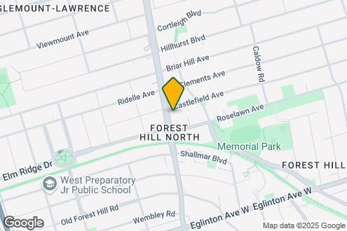 Map Image of the Property - 2525 Bathurst St