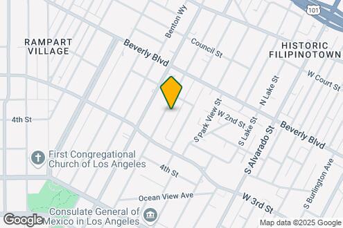 Map Image of the Property - 236 S Coronado St