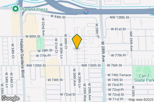 Map Image of the Property - 7693 W 29th Ln