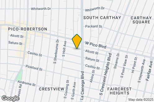 Map Image of the Property - 8516 Alcott St