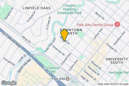 Map Image of the Property - Hawthorne Apartments