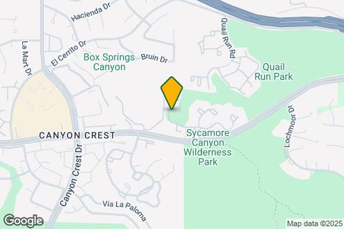 Map Image of the Property - Trails at Canyon Crest