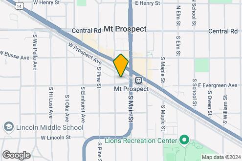 Map Image of the Property - 11 W Prospect Ave