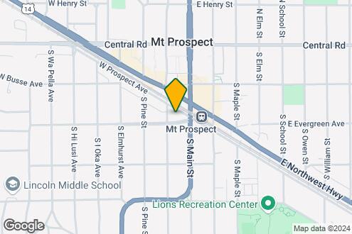 Map Image of the Property - 11 W Prospect Ave