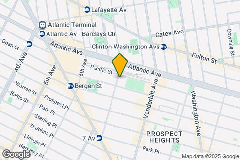 Map Image of the Property - 535 Carlton Ave