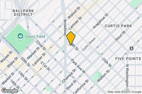 Imagen del Mapa de la Propiedad - Broadway Plaza Lofts