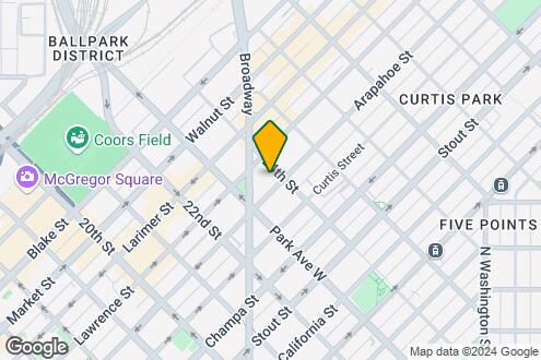 Map Image of the Property - Broadway Plaza Lofts