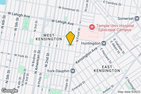 Map Image of the Property - 2513 N Howard St