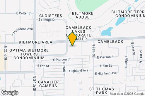 Map Image of the Property - Biltmore at Camelback