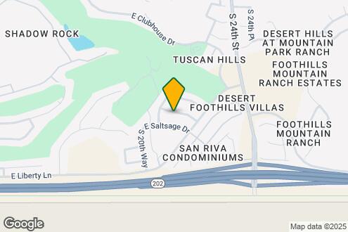 Map Image of the Property - 2127 E Nighthawk Wy