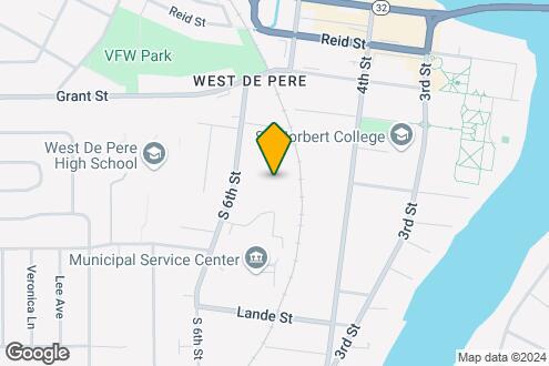 Map Image of the Property - De Pere Crossing