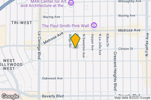 Map Image of the Property - 547 N Flores St