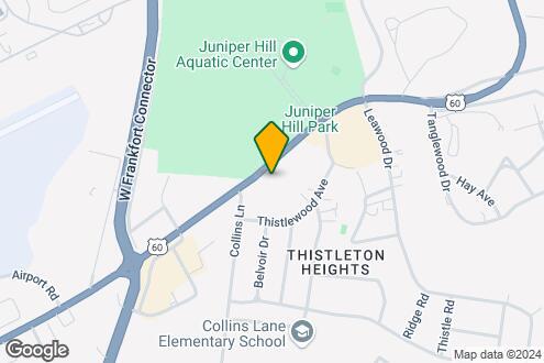 Map Image of the Property - Juniper Hills Apartments