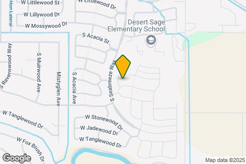 Map Image of the Property - 9452 W Idlewood Dr