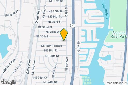 Map Image of the Property - 486 NE 29th St