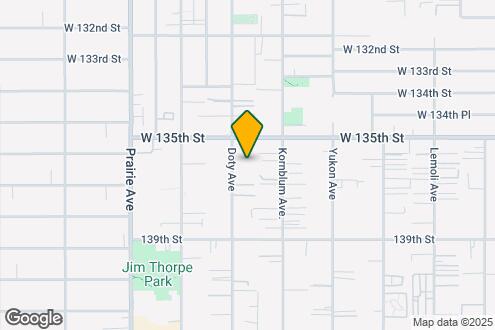 Map Image of the Property - Doty Apartments North & South