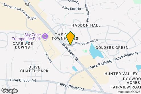 Map Image of the Property - 1207 Haywards Heath Ln